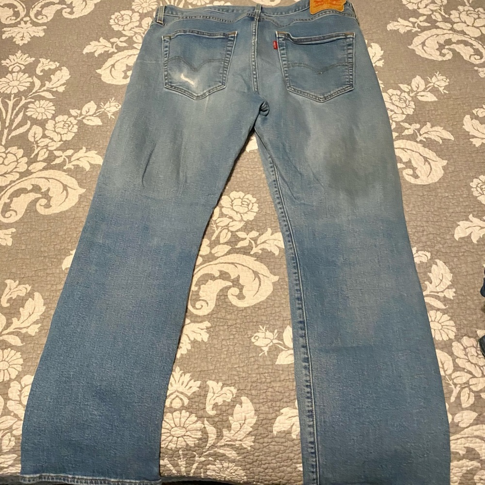 Levi’s 501 Mens Jeans, straight fit, button-fly